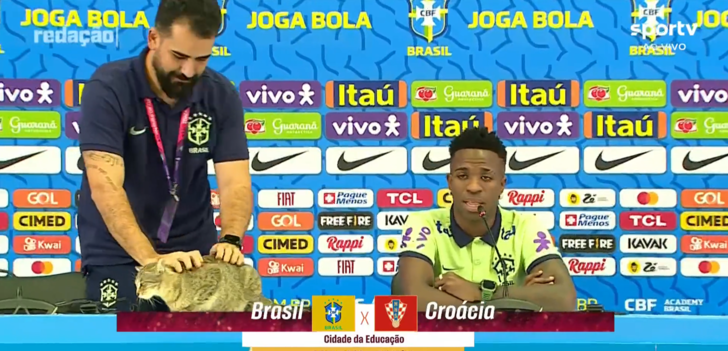 Kediyi fırlatıp, pişkin pişkin gülerek skandala imza atmıştı! Brezilya Futbol Konfederasyonu’na dava açıldı... G1