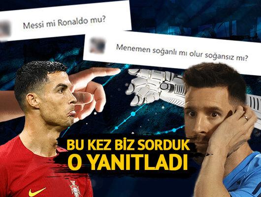 "Messi mi Ronaldo mu?" sorusu için bakın ne dedi