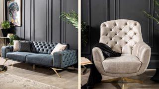 Her oturduğunuzda küçük bir şekerleme yapmak isteyeceğiniz rahat koltuk ve kanepe modelleri