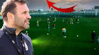 Galatasaray antrenmanında elektrik kesintisi! Oyuncular bunu fırsat bildi ve...