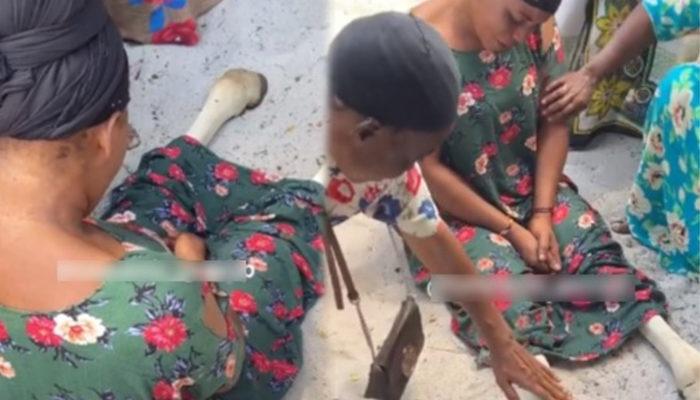  Evli adamla beraber olan kadının toynakları ve kuyruğu çıktı