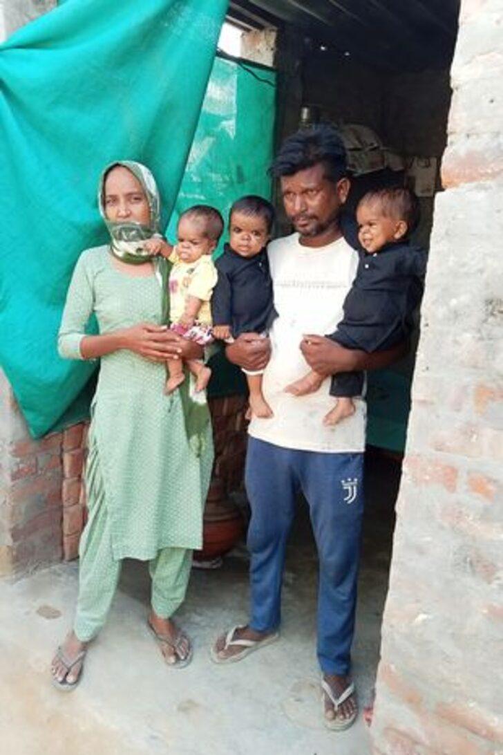 Bir gören bir daha bakıyor! Üç kardeşin gizemli hastalığı herkesi şaşkına çevirdi... Boyları 20 cm olarak kalacak G1