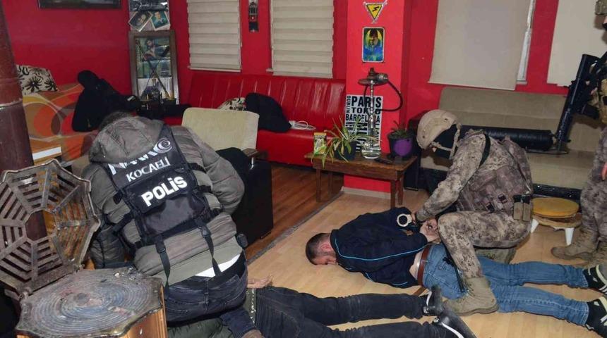 Kocaeli’de ’Kökünü Kurutma Operasyonu’nda 157 şüpheli tutuklandı