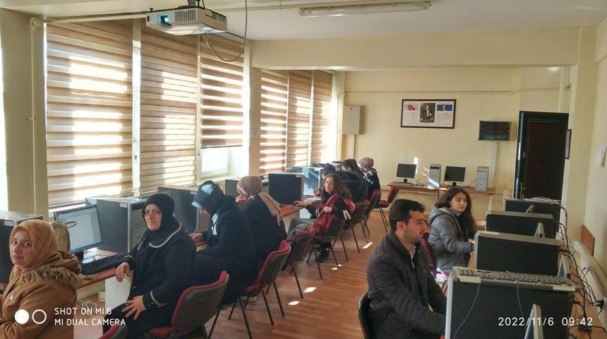 Pasinler Halk Eğitim Merkezinden vatandaşa büyük hizmet