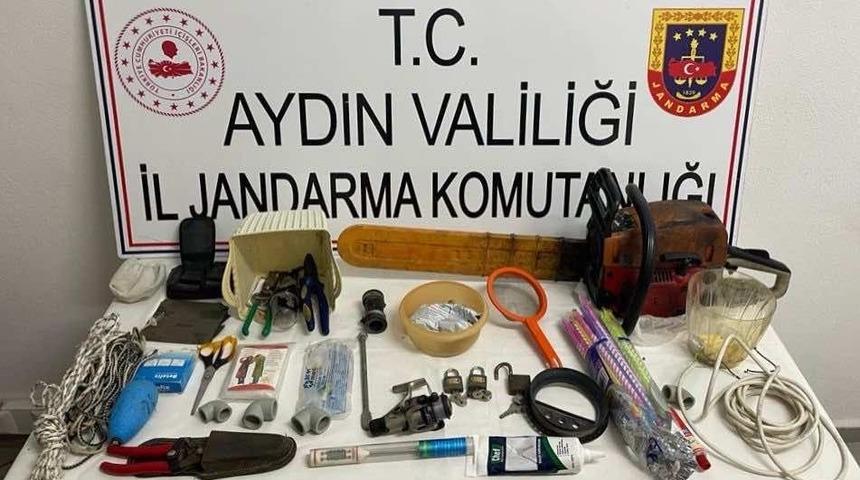 Jandarma Kasım ayında 60 hırsızlık olayını aydınlattı