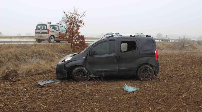 Kırklareli’nde trafik kazası: 1 yaralı