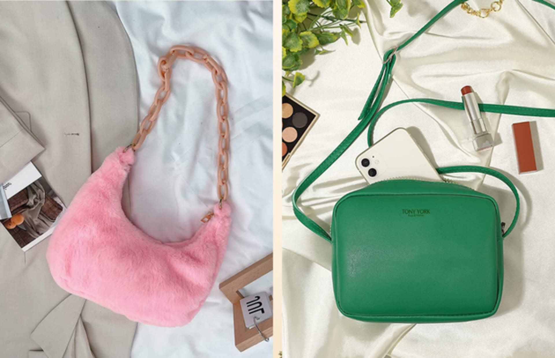 Kış kombinlerinizi hareketlendirecek renkli çanta ve kemerler