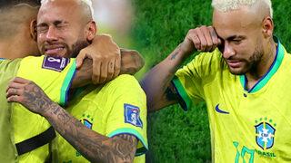 Neymar maç sonunda hüngür hüngür ağladı! Yanına gelen arkadaşlarına bakın ne yaptı!