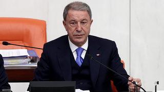 Bakan Akar'dan Meclis'te sert konuşma: Bu yalandır, alçaklıktır