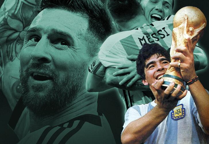 Maradona'nın yaptığını yapmak istiyor! Messi, Arjantin'i yarı finale taşıdı! Portakallar turnuvaya çeyrek finalde veda etti