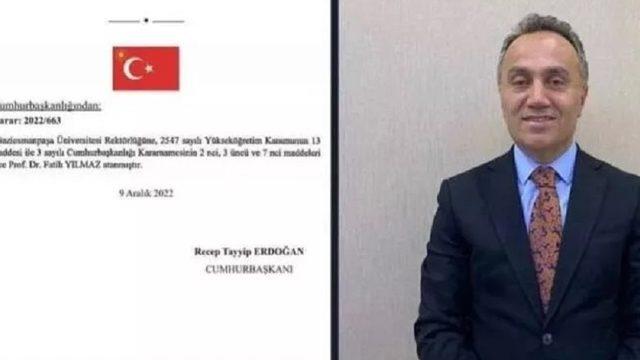 Fatih Yılmaz kimdir? Tokat Gaziosmanpaşa Üniversitesi Rektörü Fatih Yılmaz nereli, kaç yaşında? Atama kararları Resmi Gazete'de yayımlandı!