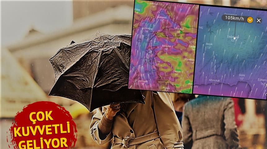 Lodos, yağmur, sel! Uyarılar peş peşe geldi... İstanbul için sarı ve turuncu kodlu uyarı