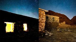 Cinli video... Milyonlarca kişi izledi! Terk edilmiş köyde çektiği video olay oldu: İzlemeye başlamadan önce...