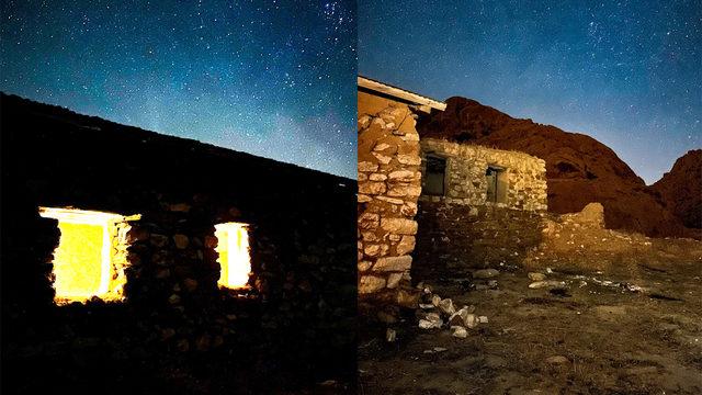 Cinli video... Milyonlarca kişi izledi! Terk edilmiş köyde çektiği video olay oldu: İzlemeye başlamadan önce...