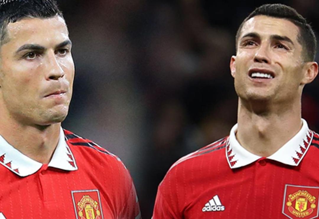 Manchester United'ın paylaşımı, d&uuml;şmanın bile aklına gelmez! Ronaldo'yu &ouml;yle bir yerden vurdular ki...