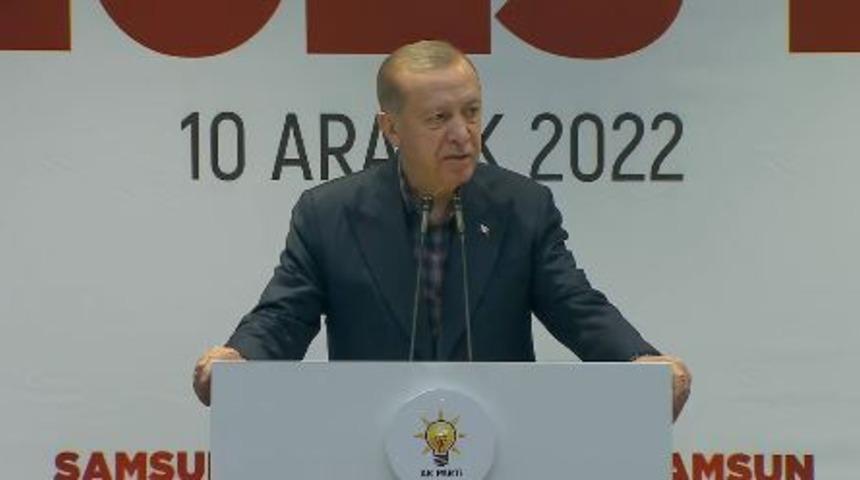 Son dakika: Cumhurbaşkanı Erdoğan'dan Samsun'da önemli açıklamalar