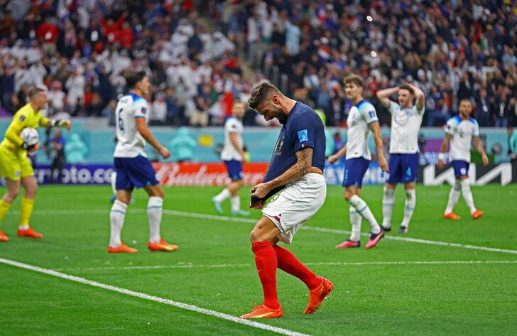 Son dakika: Dramatik bir son! İngiltere, yarı finali Fransa'ya adeta hediye etti!