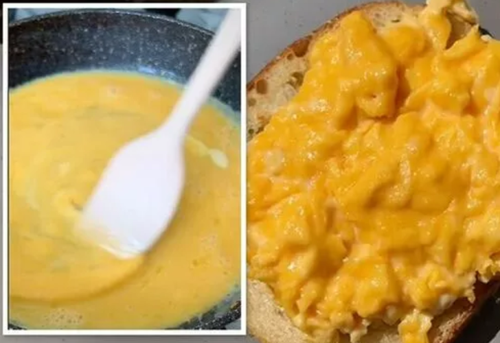 TikTok'ta mükemmel ipeksi ve yumuşak omletin püf noktasını paylaştı! 