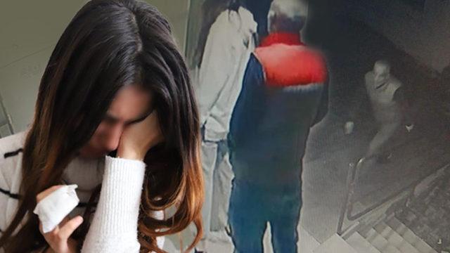 Genç kızın peşinden asansöre binip taciz etti! 5 dakika dişini sık, çırpınırsan canın acır İğrenç anlar kameraya böyle yansıdı