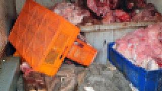 Vatandaşa yedireceklerdi! 700 kilo sakatat... Hepsi imha edildi