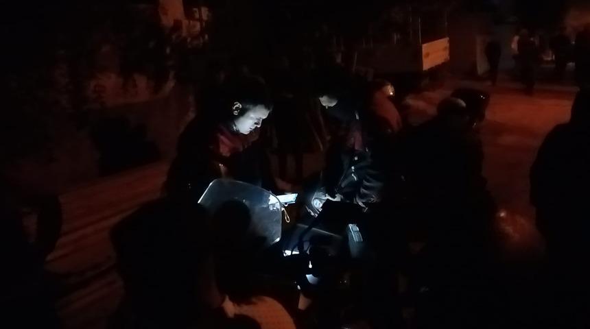 Kırıkhan&rsquo;da iki grup arasında satırlı kavga