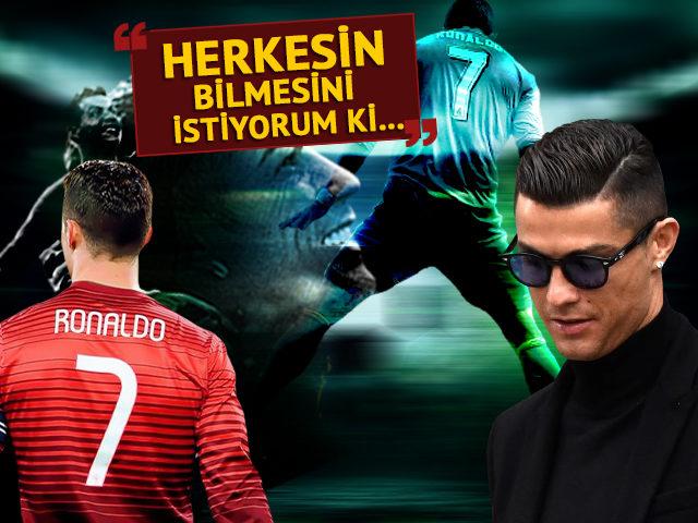 Ronaldo sonunda patladı! İlk kez konuştu...
