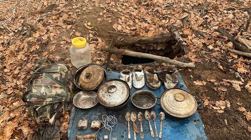 Bingöl'de terör örgütü PKK'ya ait sığınak bulundu