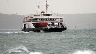 Son dakika: İstanbul’da vapur seferlerine lodos engeli