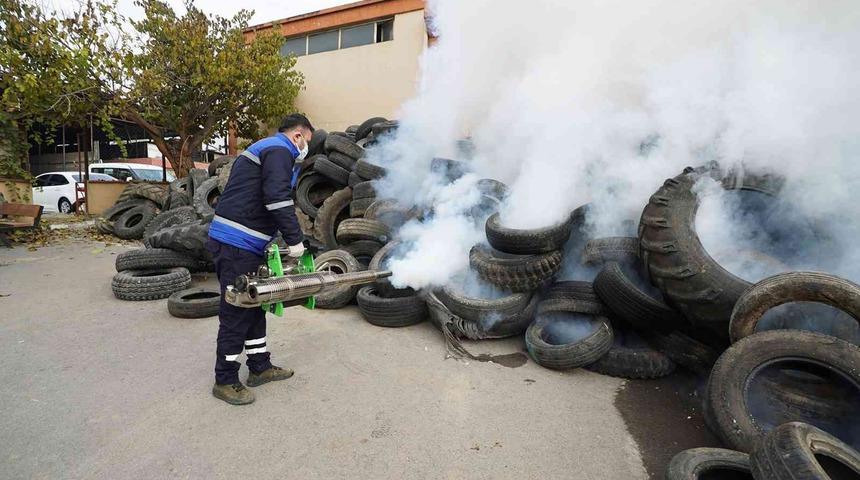 Kahramanmaraş’ta 220 ton lastik geri dönüşüme kazandırıldı