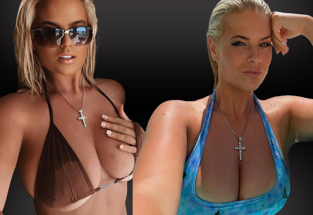 Sosyal medya fenomeni Apollonia Llewellyn, D&uuml;nya Kupası&rsquo;ndan elenen &uuml;lkesine bikinili pozuyla destek verdi