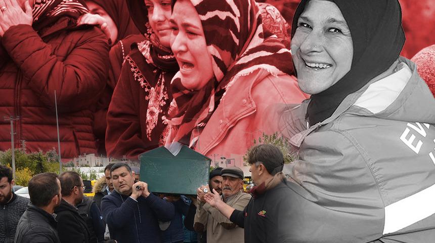 Eşi başından tüfekle vurarak öldürmüştü! Vahşice katledilen Selver hemşire gözyaşlarıyla son yolculuğuna uğurlandı