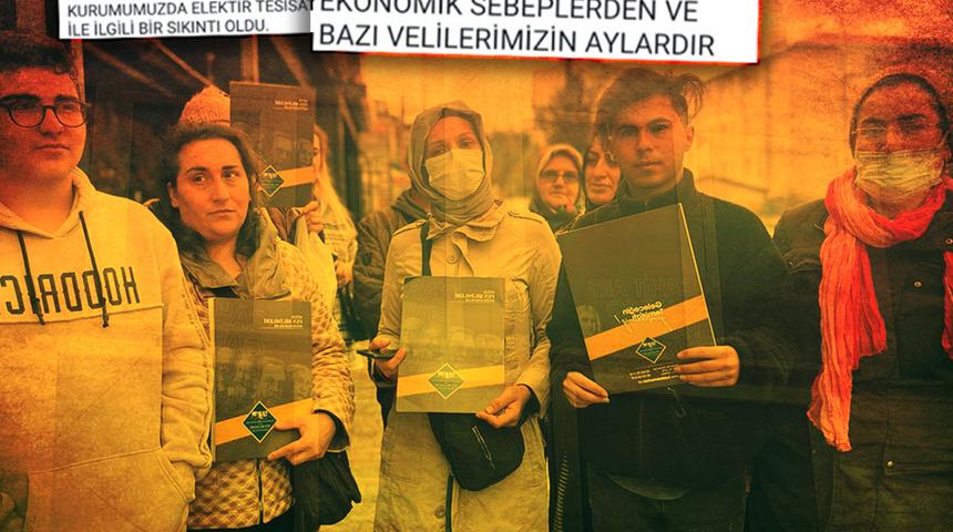 Onlarca öğrenci kapıda kaldı! Yönetim Whatsapp üzerinden mesajla kapatıldığını duyurdu, veliler isyan etti: "Bu dolandırıcılığa giriyor"