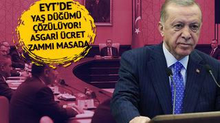 EYT'de yaş düğümü ve asgari ücret zammı için gözler Kabine'de! Kritik toplantı başladı, alınan kararları Erdoğan duyuracak