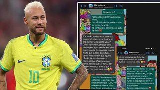 Dünya Kupası'na veda eden Brezilya'da şok sürüyor! Neymar Whatsapp konuşmalarını ifşa etti
