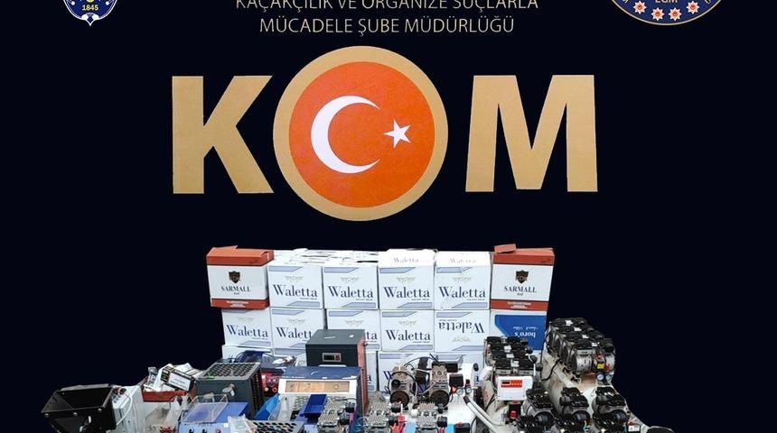 Kocaeli’nde kaçakçılık operasyonu: 7 gözaltı