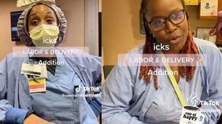 TikTok’un yeni akımı hızla yayılıyor! Doğum hemşireleri trende katılınca sosyal medyadan tepki çekti