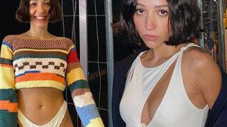 Zeynep Bastık süper minisiyle pozlar verdi! O detayı görenler Saçma pozlardan vazgeç dedi