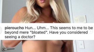 Sosyal medya fenomeni Karina Irby böyle meydan okudu! Çırılçıplak soyunup...