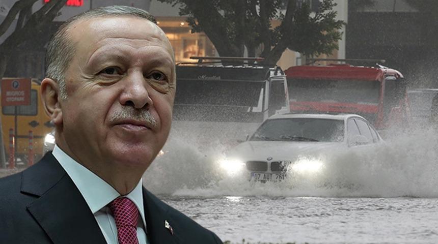 Son dakika: Cumhurbaşkanı Erdoğan'dan Antalya'daki sel felaketine ilişkin açıklama: 'Afet bölgesi' kararı alındı