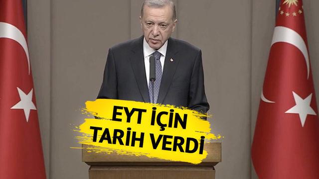 SON DAKİKA | EYT'de yaş sınır kaç olacak? Gözler Ocak ayına çevrilmişti ama Cumhurbaşkanı Erdoğan EYT için yeni tarihi duyurdu