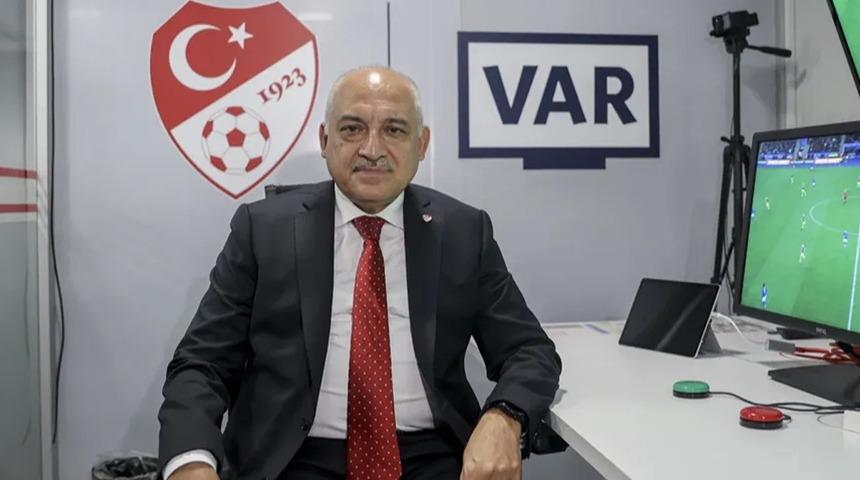 TFF Başkanı Mehmet Büyükekşi yabancı VAR hakemi için açıklama: Sonuç olumsuz
