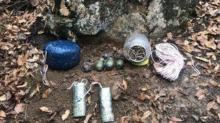 Hakkari kırsalında el yapımı patlayıcı ve mühimmat ele geçirildi