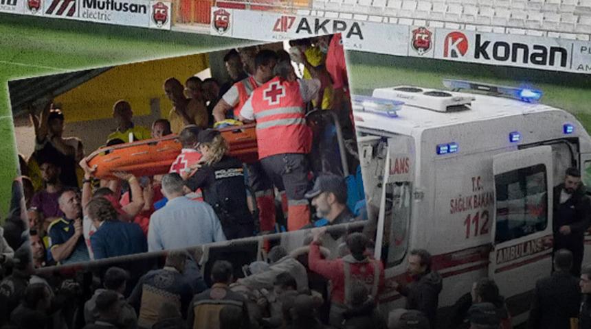 Türkiye'de yaşandı! Tribünde kalp krizi geçirdi, hakem ambulansa izin vermedi