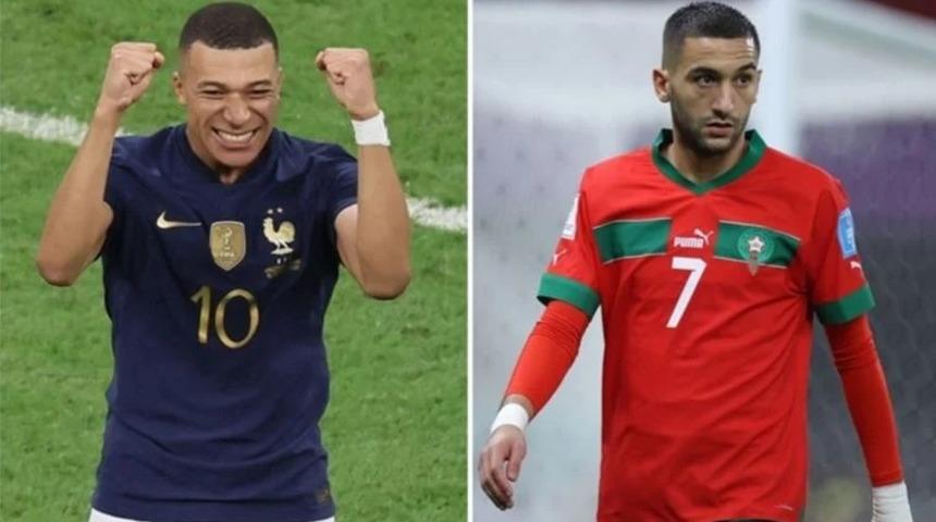 Fransa - Fas maçı ne zaman, saat kaçta, hangi kanalda? 2022 Dünya Kupası yarı final Fransa - Fas maçında 11'ler!