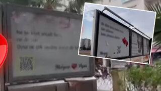 ‘Sen ne yaptın İlyas?’ Tüm ilçe görsün diye billboard’lara yazdırdı! Esrarengiz adam herkesin dilinde: O günden beri eve giremiyoruz