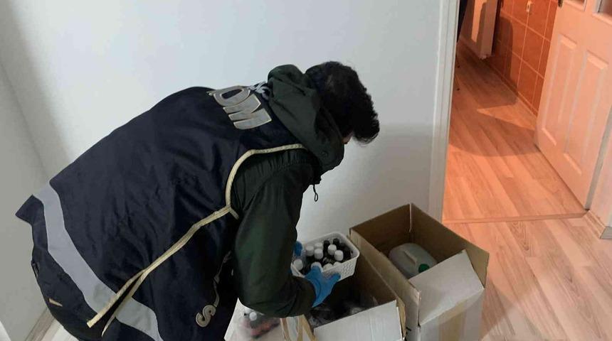 Elazığ’da yılbaşı öncesi sahte içki operasyonu: 4 gözaltı