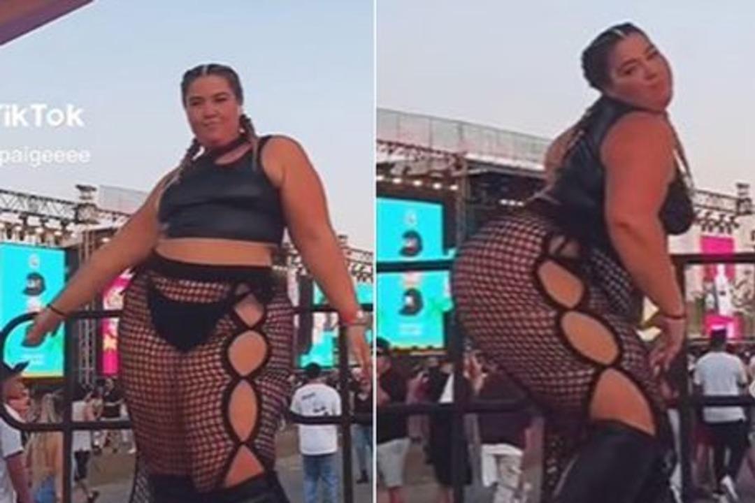 Büyük beden model Sam Paige, sosyal medyayı salladı! Eleştirilere twerk