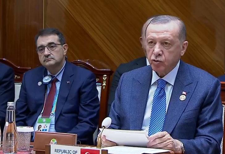 Son dakika: Erdoğan'dan 'İş birliğine hazırız' mesajı! "Doğal gazın nakline yönelik çalışmalara artık başlamamız gerekiyor"