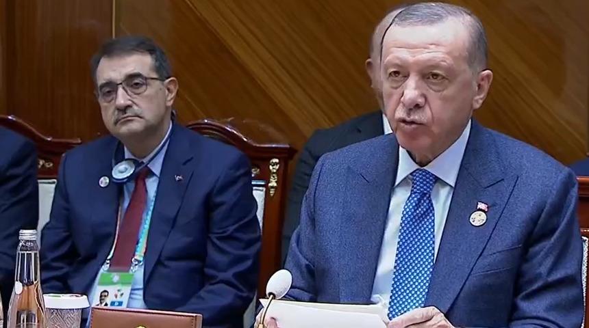 Son dakika: Erdoğan'dan 'İş birliğine hazırız' mesajı! "Doğal gazın nakline yönelik çalışmalara artık başlamamız gerekiyor"