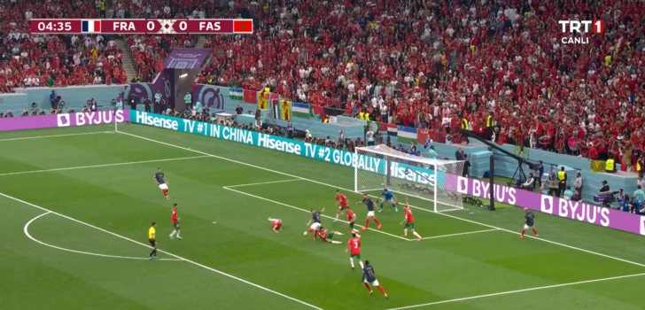 Unutulmaz bir an! 2022 Dünya Kupası'nda daha önce yaşanmamış olay gerçekleşti! Fas, 'rakipten' ilk golünü yarı finalde yedi... G1